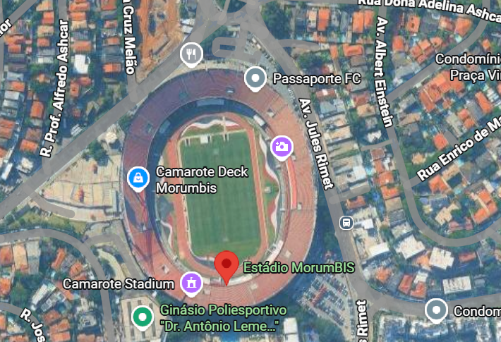Morumbi, São Paulo - Imagem: Google Earth