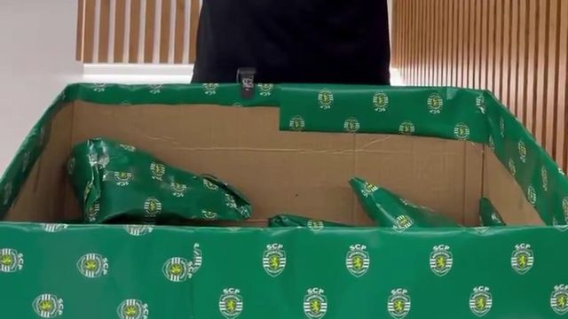 Pai Natal já passou por Alvalade