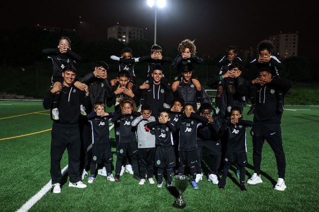 Sporting: treino de Natal no Pólo EUL