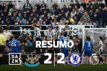 Woltemade bisou em 20 minutos, mas Chelsea recuperou em Newcastle com dois golaços (resumo)
