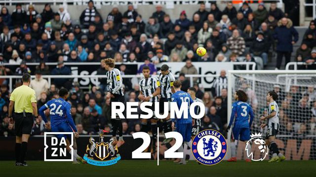 Woltemade bisou em 20 minutos, mas Chelsea recuperou em Newcastle com dois golaços (resumo)