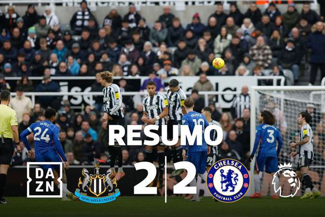 Woltemade bisou em 20 minutos, mas Chelsea recuperou em Newcastle com dois golaços (resumo)
