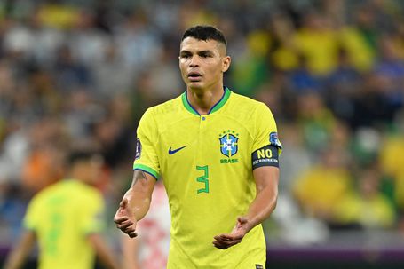 Thiago Silva capitaneou a seleção do Brasil no Mundial'2022