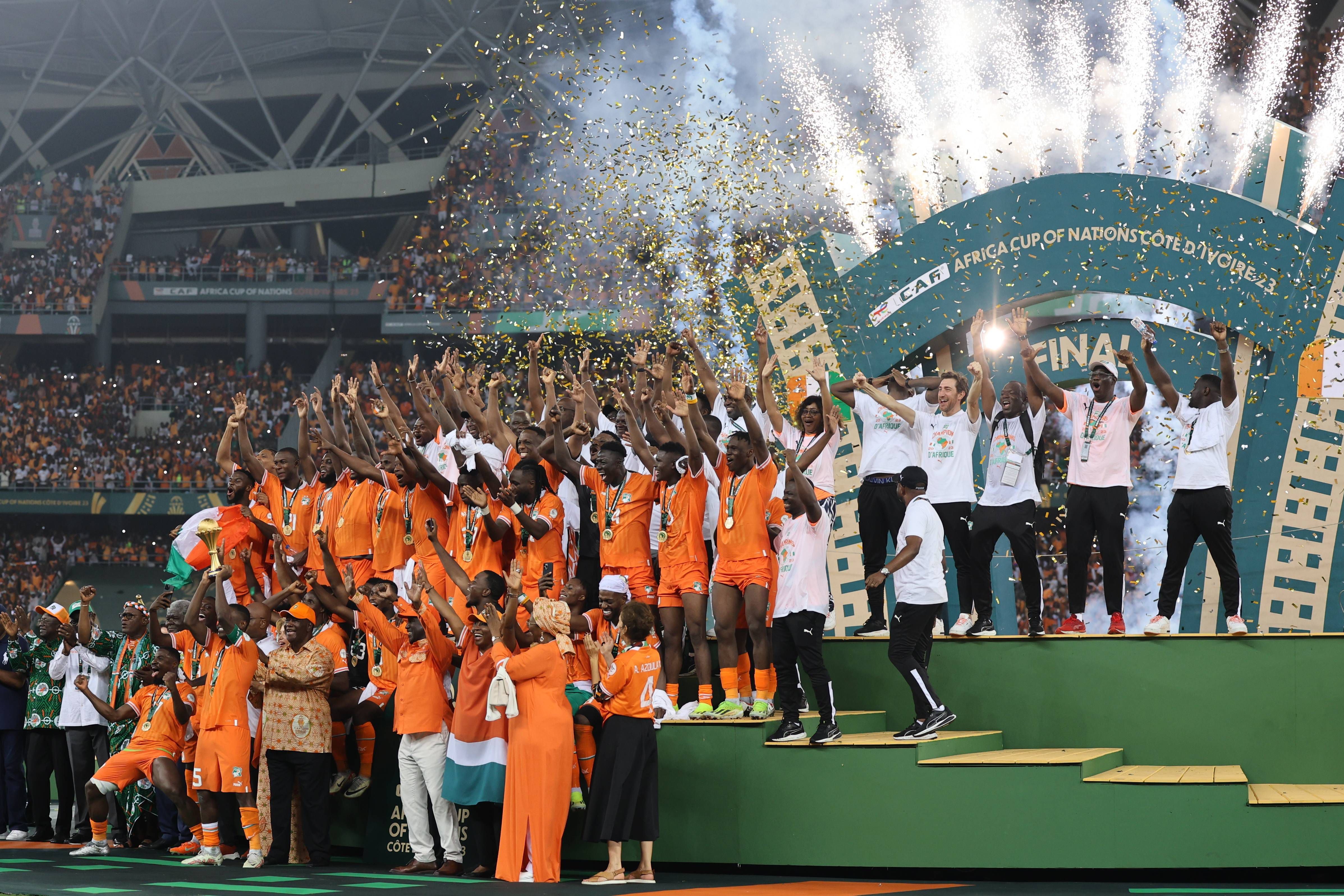 A Costa do Marfim é a campeã em título