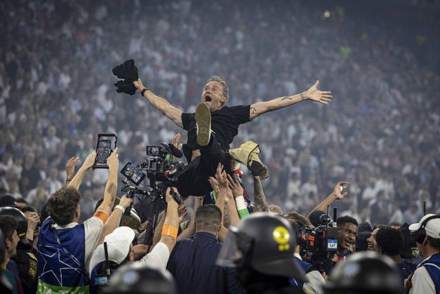 Luis Enrique criou uma obra de autor no PSG, conquistando a Champions na final frente ao Inter - Foto: IMAGO