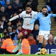 Manchester City-West Ham: duelo muito português na Premier League