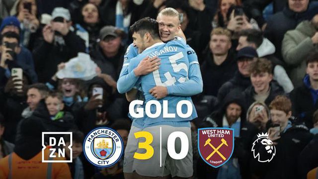 Passe fantástico de Matheus Nunes e Haaland bisa (vídeo)