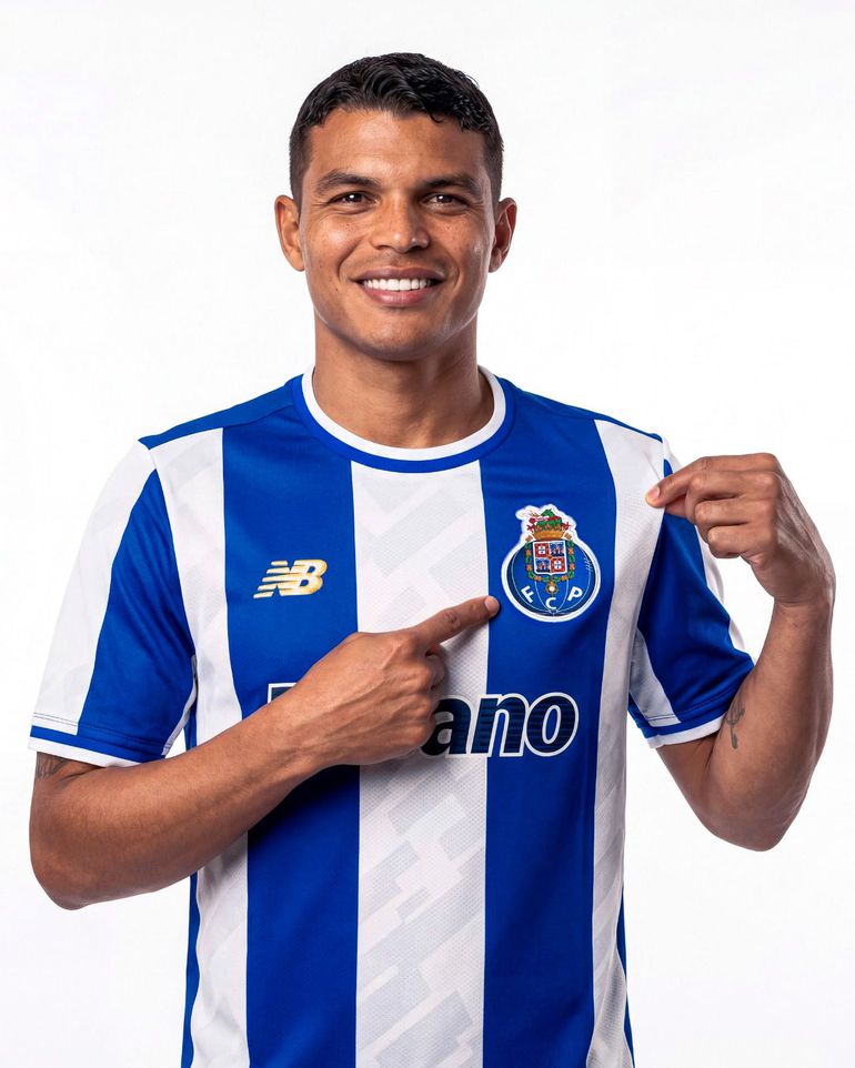 Thiago Silva tem 41 anos, 2 meses e 28 dias, mas ainda não jogou pelo FC Porto - Foto: FC Porto