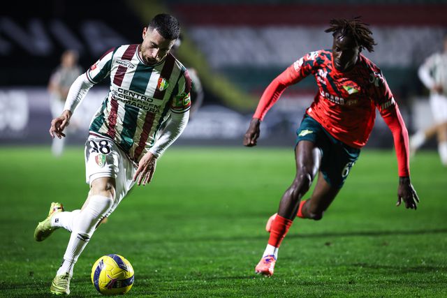 Mesmo que ainda sem golos, duelo entre tricolores e cónegos está bastante interessante - Foto: Rodrigo Antunes/LUSA