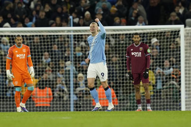 Haaland já leva 20 golos em 17 jornadas da Premier League