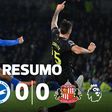 O resumo do primeiro duelo de sempre entre Brighton e Sunderland na Premier League