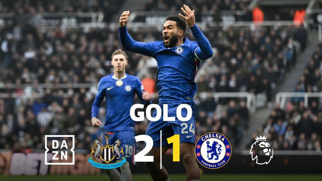 Tirado a régua e esquadro! Golo de levantar o estádio de Reece James