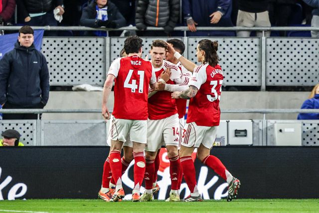 Everton-Arsenal: penálti de Gyokeres faz a diferença ao intervalo