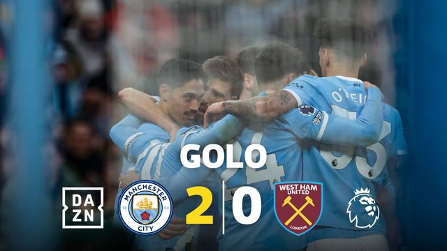 Reijnders quase entrou com a bola dentro da baliza para fazer o 2-0