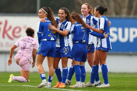 Equipa feminina entrou a golear na segunda fase frente ao Gil Vicente — FOTO: FC Porto