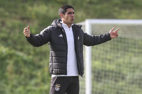 Ivan Baptista, treinador da equipa de futebol feminino do Benfica - Foto SL Benfica