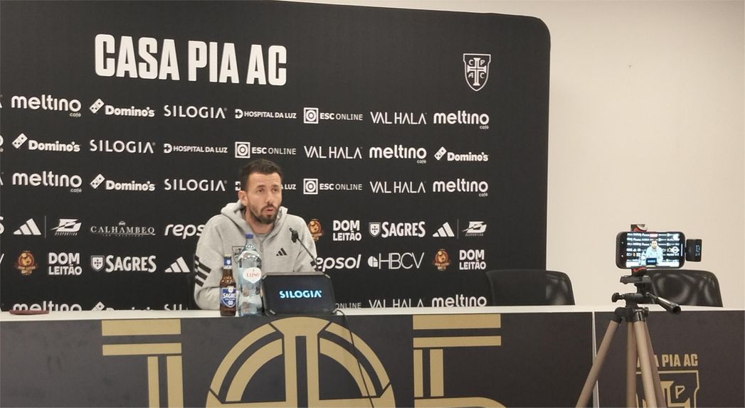Gonçalo Brandão admite a importância de derrotar o Tondela, mas não rotula a partida como «jogo de vida ou morte» para o Casa Pia. Foto: D.R.