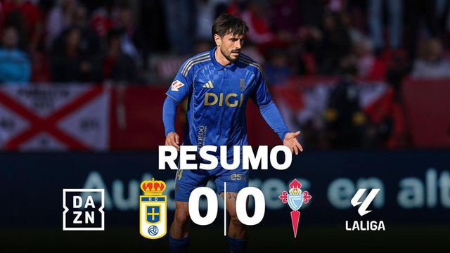 Sem David Carmo, Real Oviedo e Celta de Vigo não saem do nulo (resumo)