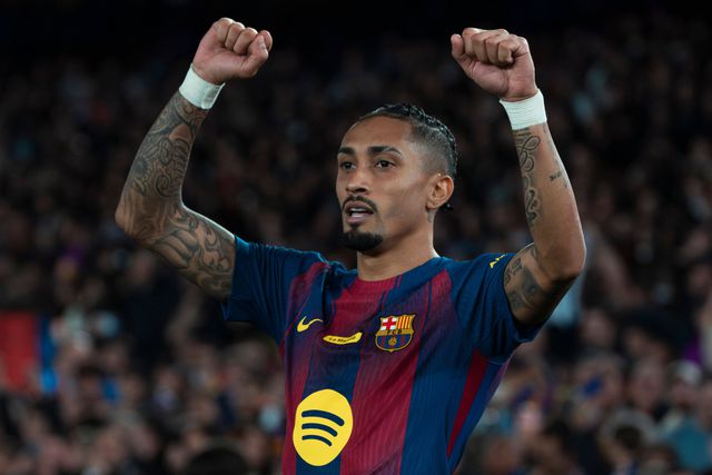 Raphinha esteve em destaque na última temporada do Barcelona