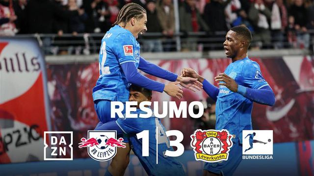 Leipzig começou bem, mas Leverkusen riu por último (resumo)