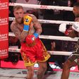 Anthony Joshua e Jake Paul lutaram no ringue