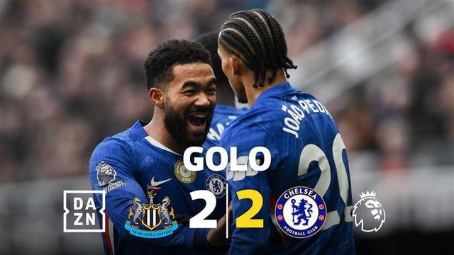 João Pedro deixa Thiaw no chão e empata em Newcastle com assistência do guarda-redes