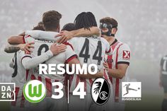 Wolfsburgo derrotado em casa em jogo com sete golos (resumo)