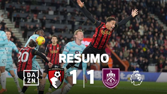 Ex-Sporting assiste no empate do Burnley (resumo)