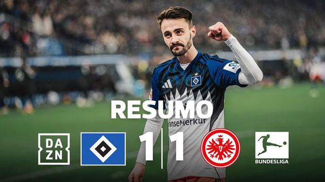 Golo anulado a Fábio Vieira no empate do Hamburgo (resumo)