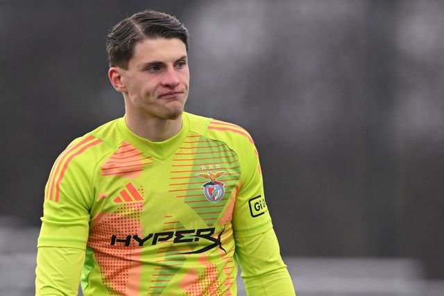 Arnas Voitinovicius, guarda-redes do Benfica - Foto Imago