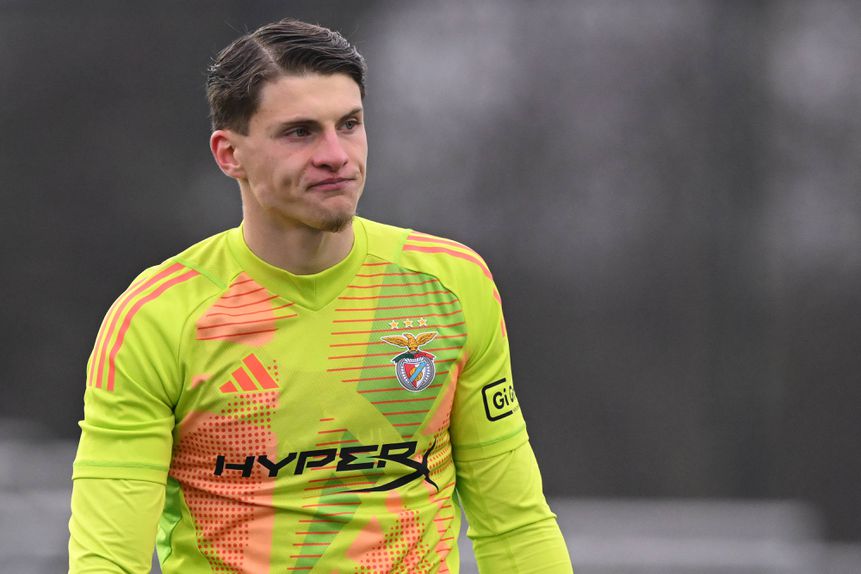 Arnas Voitinovicius, guarda-redes do Benfica - Foto Imago