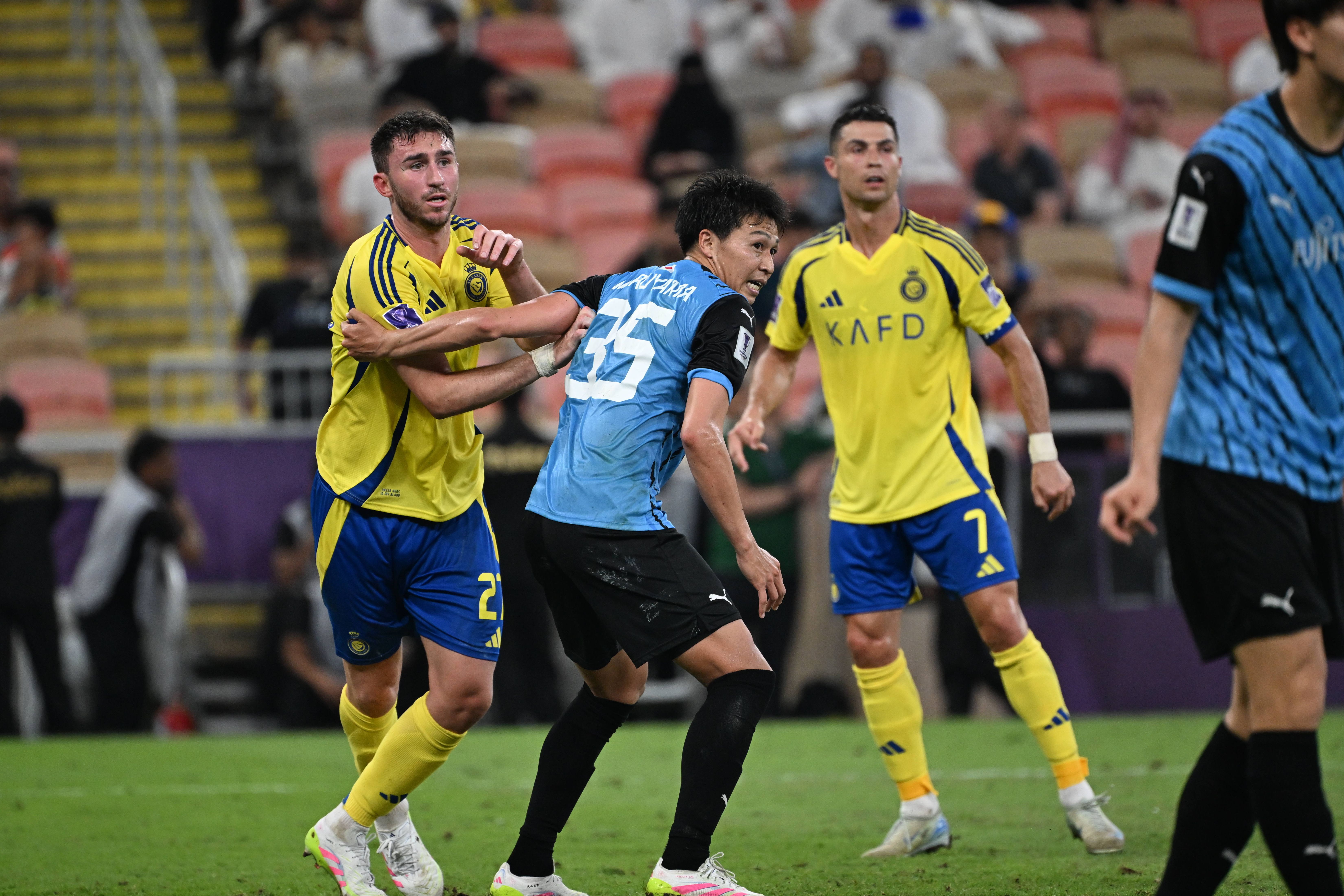Laporte jogou no Al Nassr entre 2023 e 2025