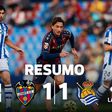 Á espera de Luís Castro, Levante empata frente à Real Sociedad (resumo)