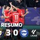 Osasuna não deu hipóteses ao Alavés (resumo)