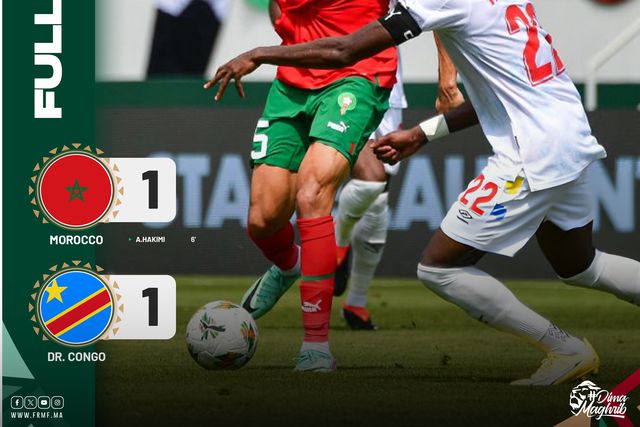 CAN: Empate entre Marrocos e RD Congo