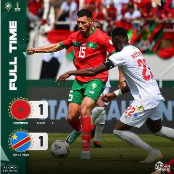 CAN: Empate entre Marrocos e RD Congo