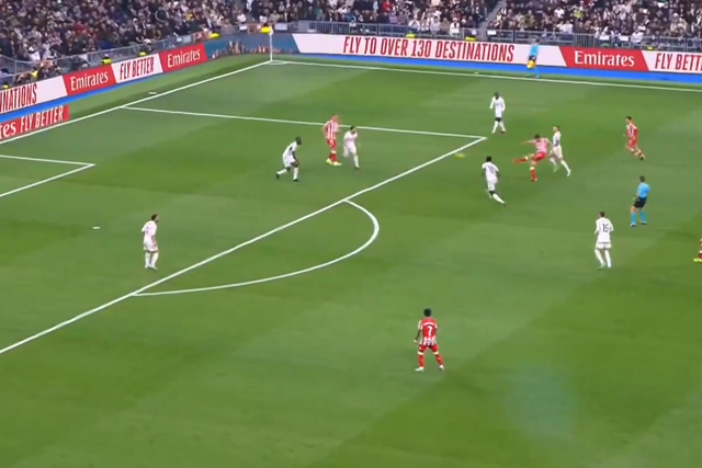 VÍDEO: Incrível! Almería marca o segundo ao Real em Madrid - e é um golaço