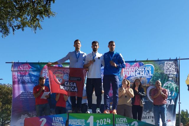 José Sousa e Célia Barbosa Campeões de Portugal de Maratona