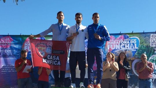 José Sousa e Célia Barbosa Campeões de Portugal de Maratona