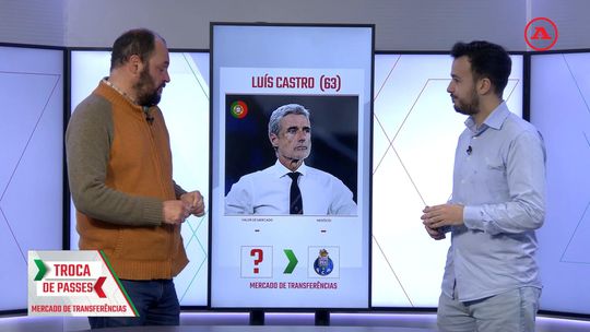 «Acredito que chegada de Luís Castro ao FC Porto teria um impacto positivo»