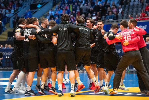 A festa da Seleção Nacional de andebol no Mundial