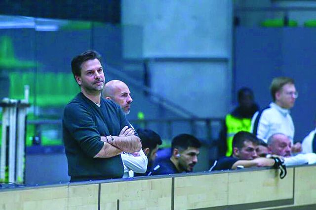 Edo Bosch, treinador de hóquei em patins do Sporting