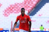 Meité, médio francês em ação na pré-época do Benfica