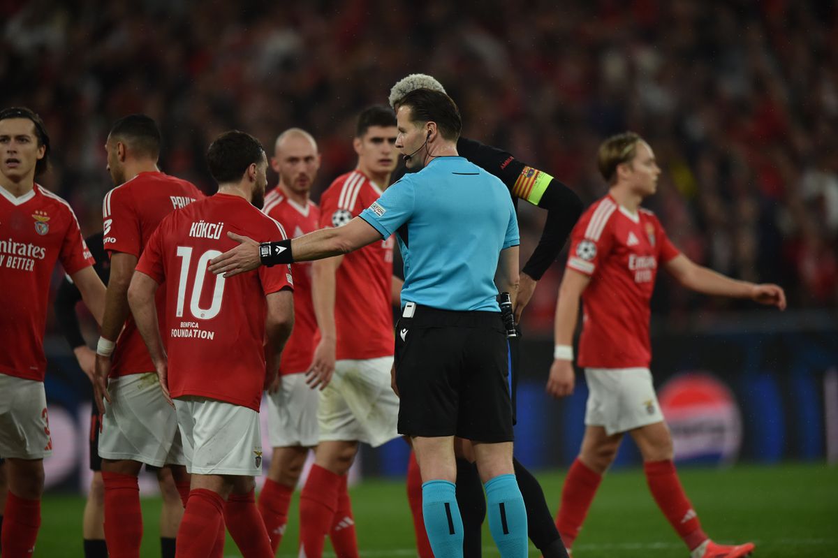 Makkelie já tinha história com o Benfica e também com... Cristiano Ronaldo