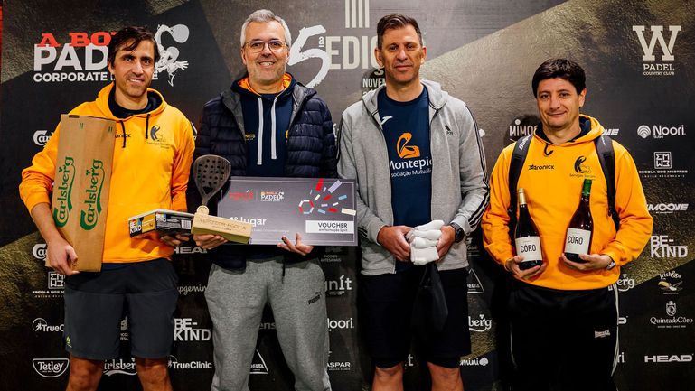 A BOLA Padel Corporate League: encontrados os vencedores da fase de grupos