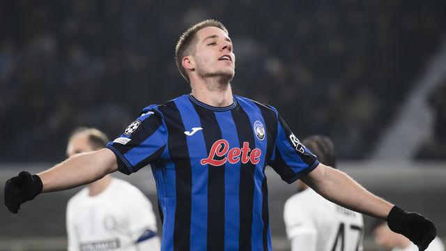 Pasalic celebra golo da atalanta que marcou ao Sturm Graz