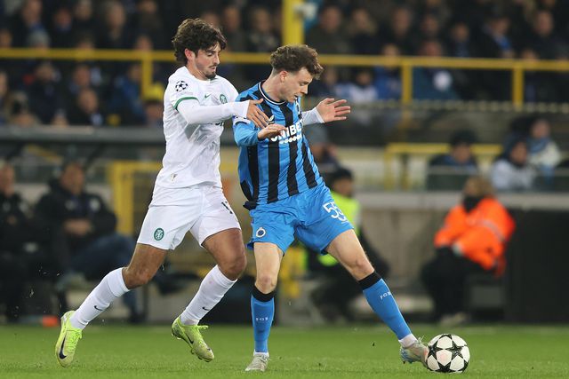 Depois da derrota (1-2) frente ao Club Brugge na UEFA Champions League, o Sporting joga nesta quarta feita em Leipzig (IMAGO)