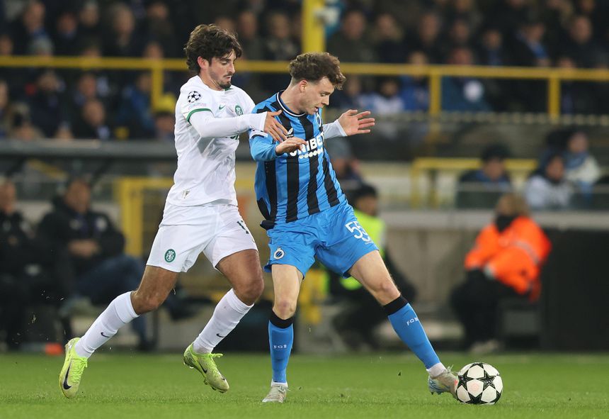 Depois da derrota (1-2) frente ao Club Brugge na UEFA Champions League, o Sporting joga nesta quarta feita em Leipzig (IMAGO)