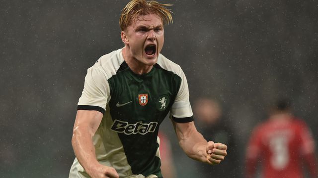 FUTEBOL - Harder no Sporting - Santa Clara, jogo dos Oitavos De Final da TACA DE PORTUGAL 2024/2025. Torres de Lisboa, em Lisboa. Quarta, 18 de Dezembro de 2024. (Miguel Nunes)