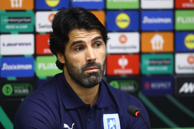 Filipe Coelho, treinador do Universitatea Craiova (IMAGO)